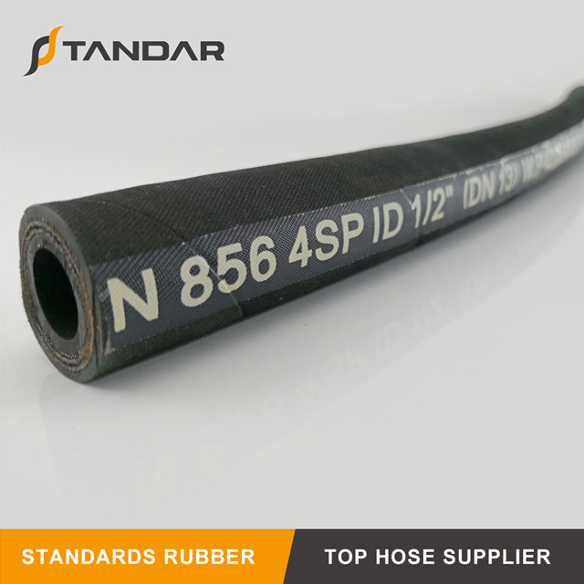 EN856 4SP Spiral Wire Hydraulic Rubber Hose