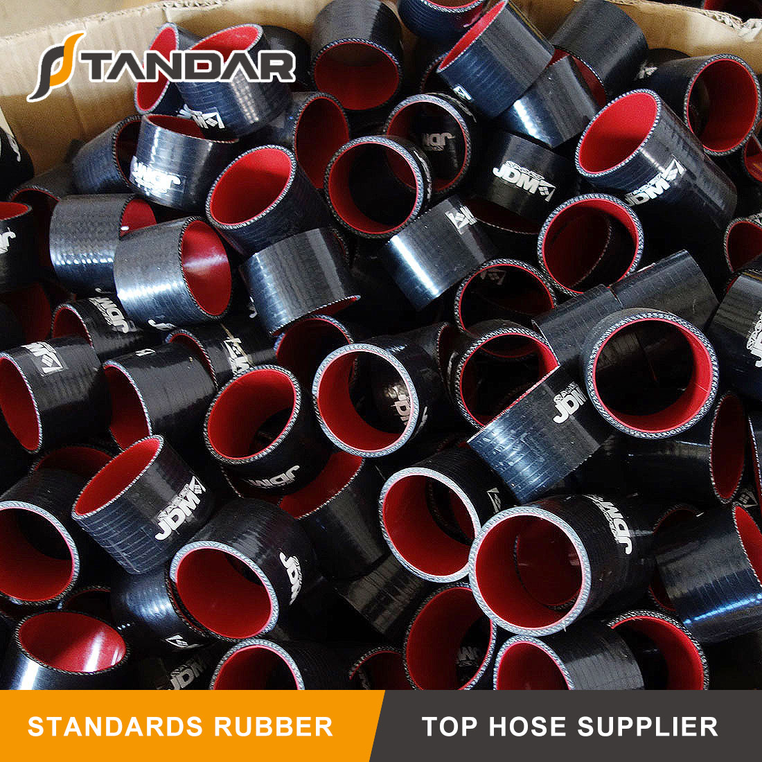 High Temperature Straight Reducer flexible soft reinforced Automotive Silicone intercooler Hose