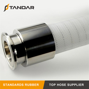 4-Ply Fabric braided Reinforced clear thin wall platinum cured food grade Silicone tubing
