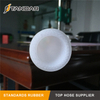 Yellow flexible thin wall platinum cured Food Grade Silicone Rubber Pipe 