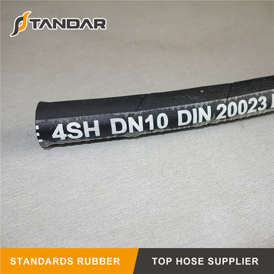 EN856 4SH Steel Wire Spiraled Hydraulic Hose