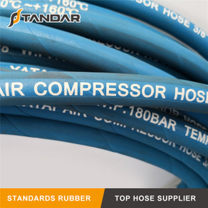 Wire Braided Hydraulic Hot Oil Rubber Hose