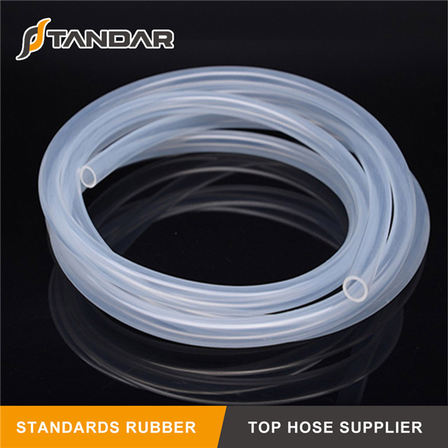 Transparent High Temperature flexible clear thin wall Medical Grade Silicone rubber tubing