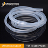 High Temperature platinum cured clear thin wall FDA Flexible Medical Grade Silicone Hose