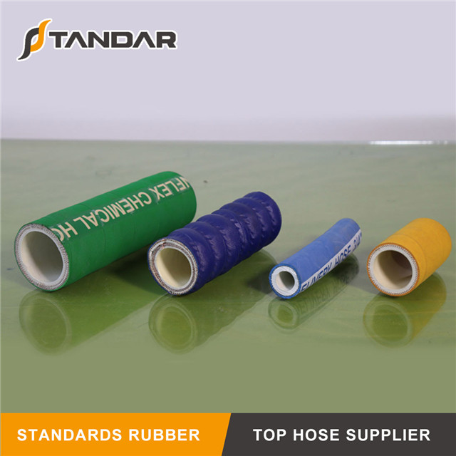 Industrial Corrugated UHMWPE Crush and Kink Resistant Chemical Suction and Discharge Hose