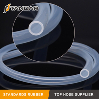 Flexible High Pressure platimun cured Transparent Food Grade Silicone Hose 