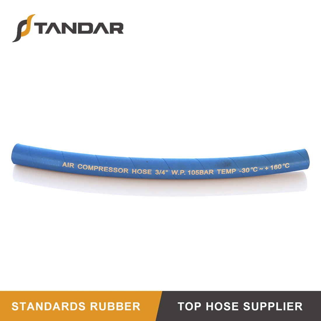 Blue Steel Wire Hot Oil Hose for Air Compressor 