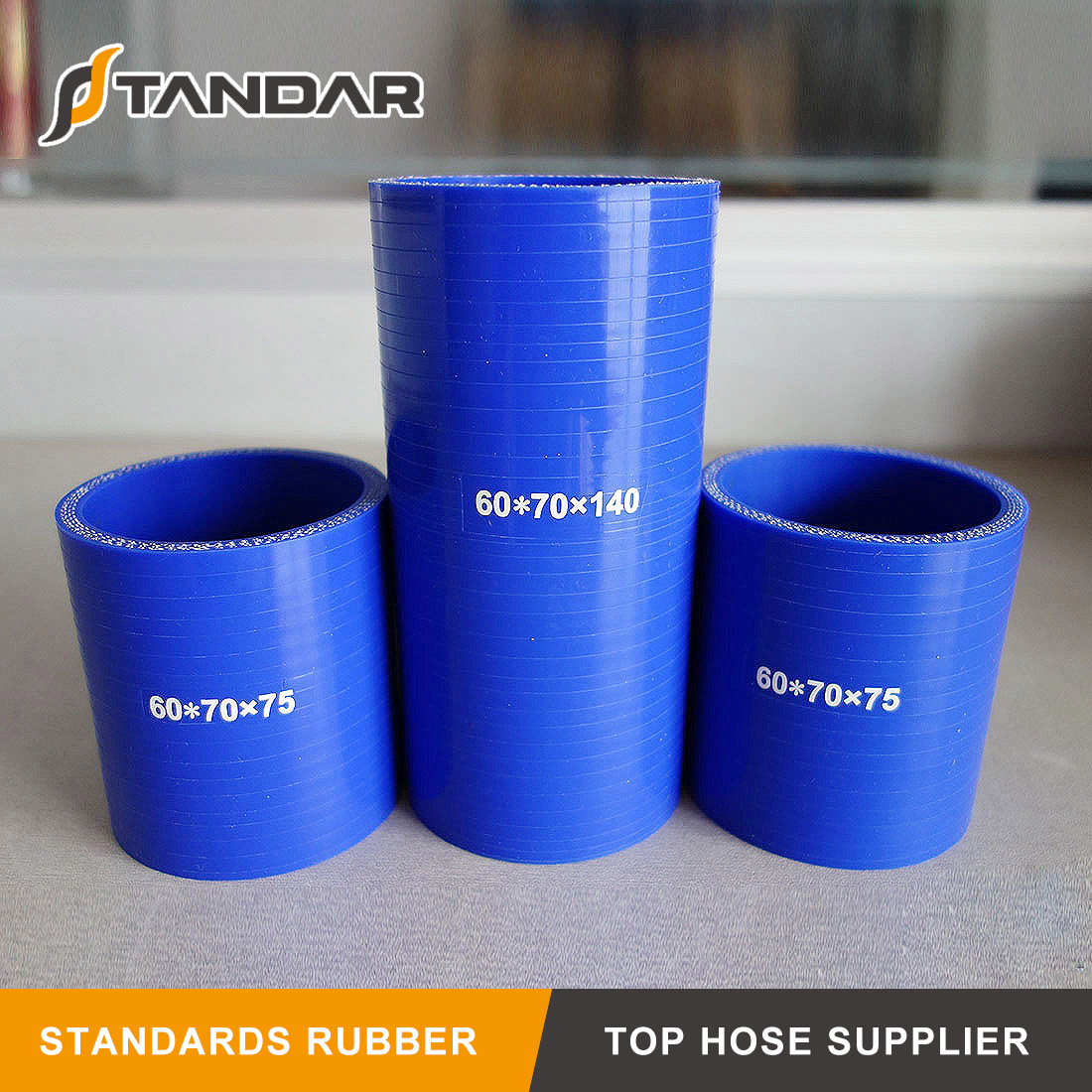 High Pressure Straight Coupler reinforced soft Silicone tubing