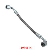 3974114 Air Compressor Flexible Hose for CUMMINS 4BT Engine with High-Strength, Pressure-Tested