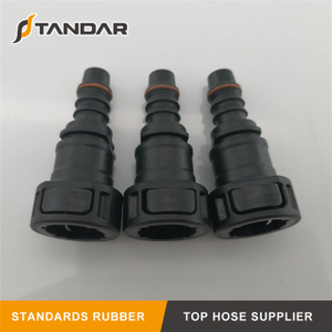 9.89 Female Bundy to Hose Barb Fuel Line Connector Quick Release 